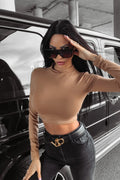 Olive green Lulu top