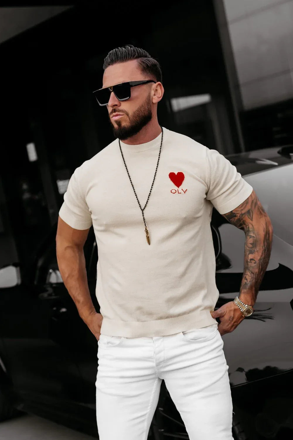 Olavoga Luv Langarm-T-Shirt