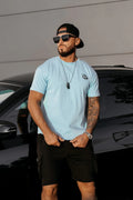 Olavoga Palm Wave Kurzarm-T-Shirt