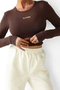 Olavoga Rosett Langarm-T-Shirt