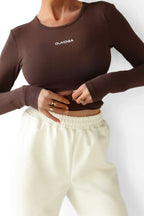 Olavoga Rosett Langarm-T-Shirt