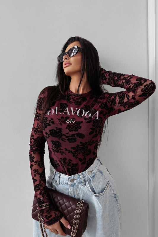 Olavoga Sepia hosszú ujjú felsõ