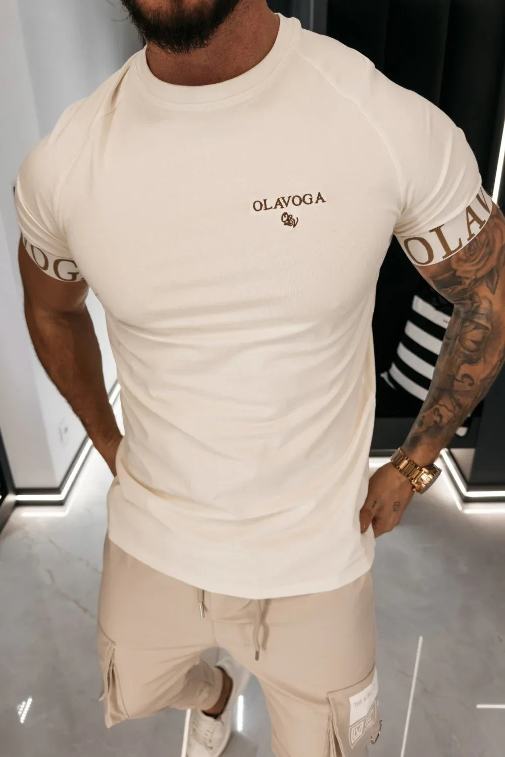 Olavoga Skyjue Kurzarm-T-Shirt