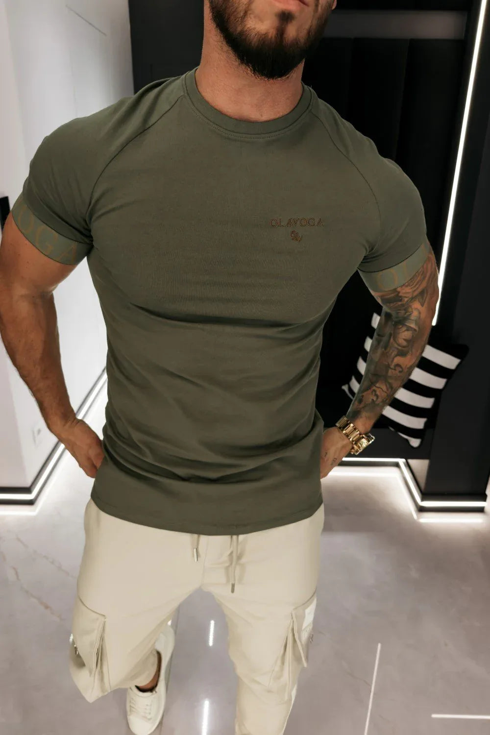 Olavoga Skyjue Kurzarm-T-Shirt