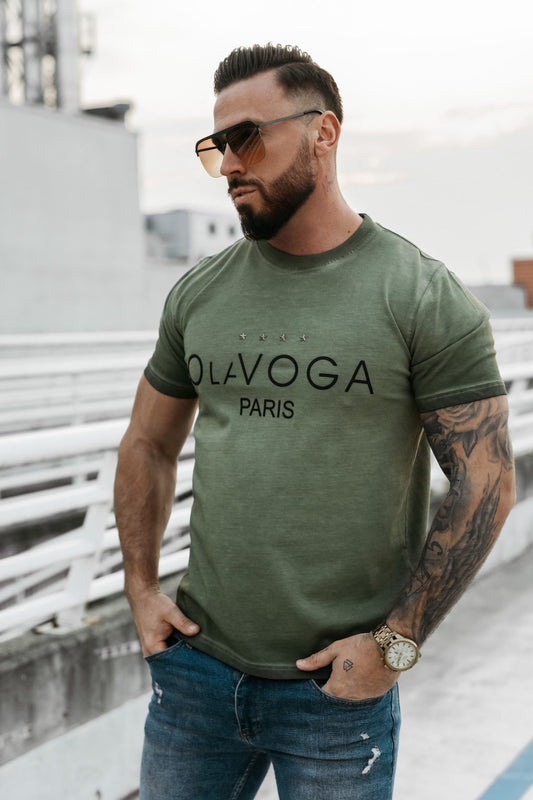 Olavoga Star of Paris rövid ujjú póló