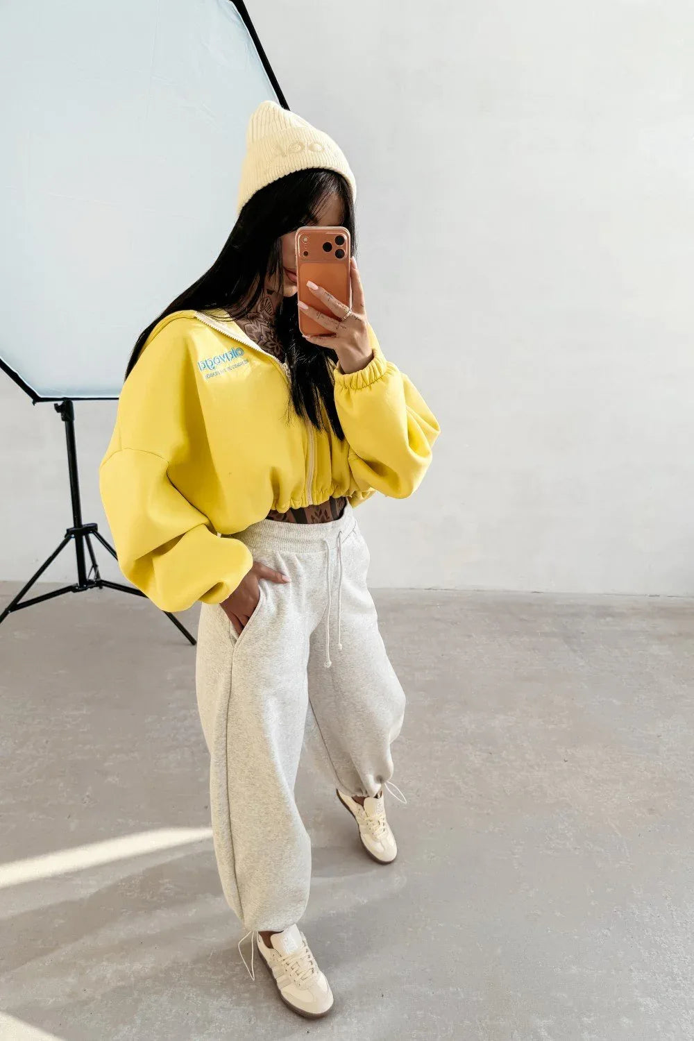 Olavoga Tulip Zip-Sweatshirt
