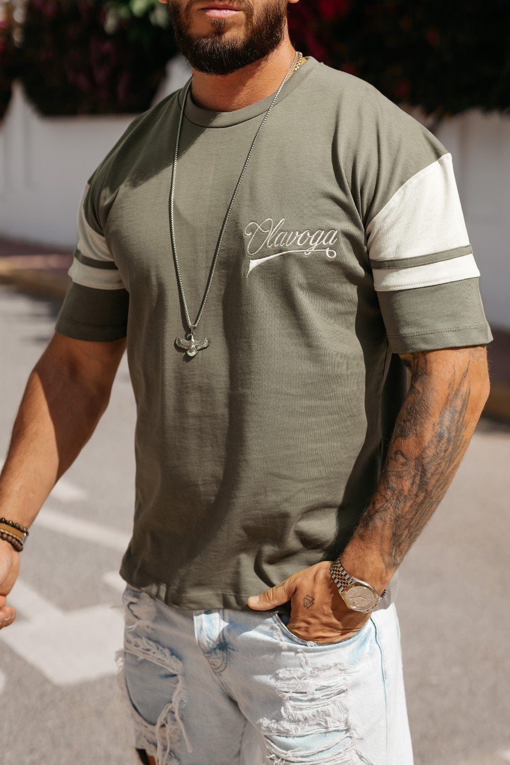 Olavoga Valdorin T-Shirt mit kurzen Ärmeln