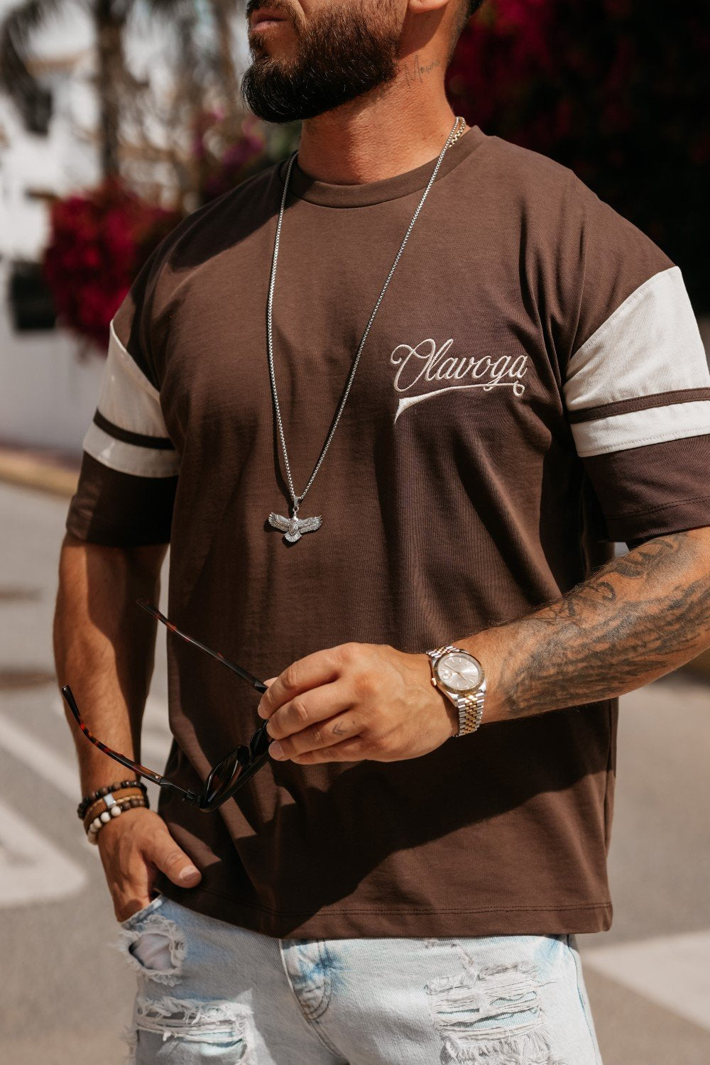 Olavoga Valdorin T-Shirt mit kurzen Ärmeln