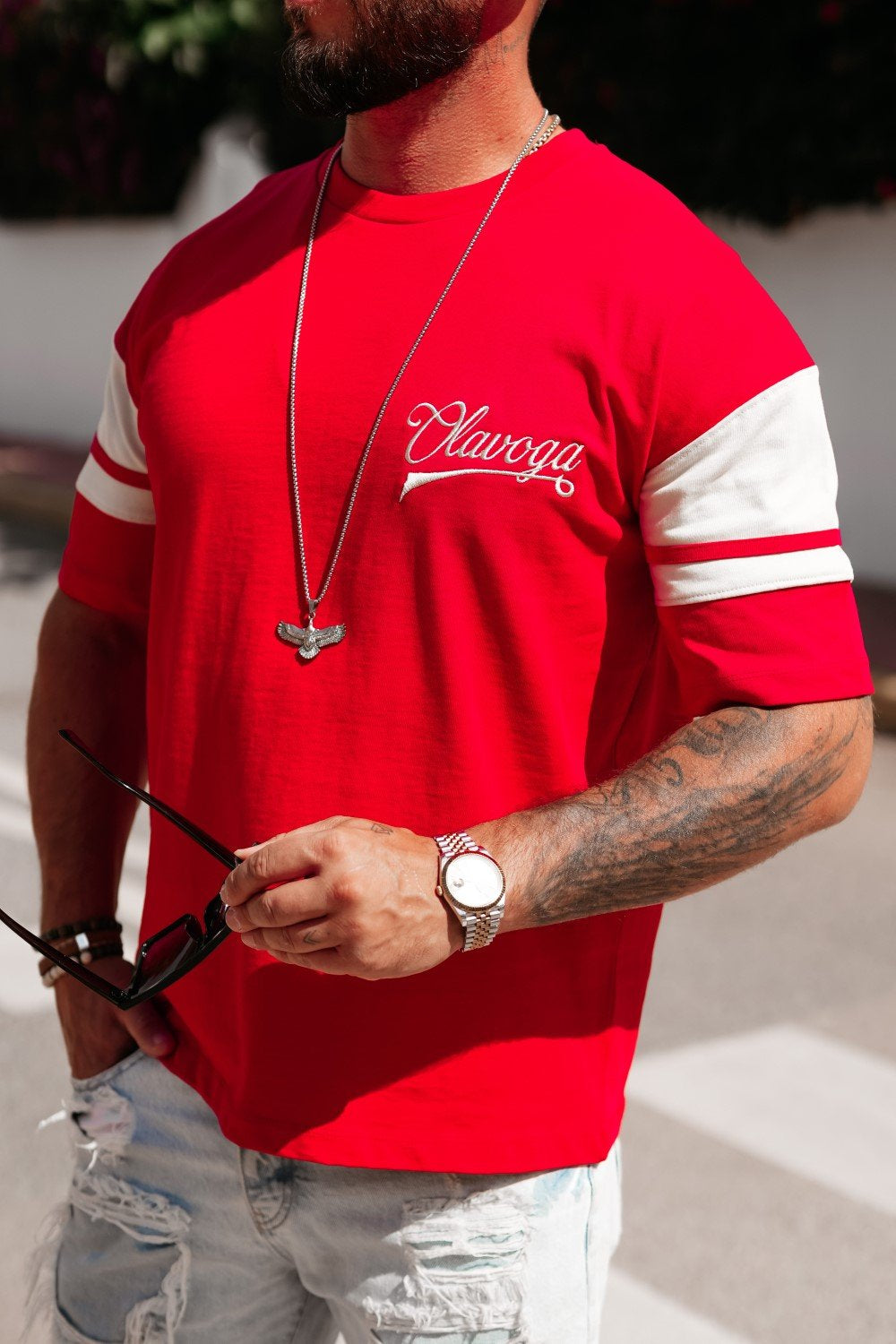 Olavoga Valdorin T-Shirt mit kurzen Ärmeln