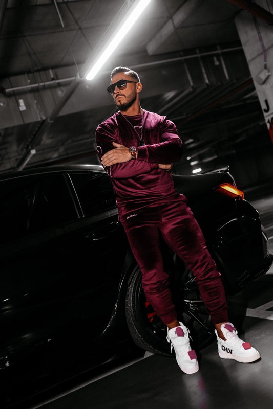 Olavoga Velvet Ash Men szett