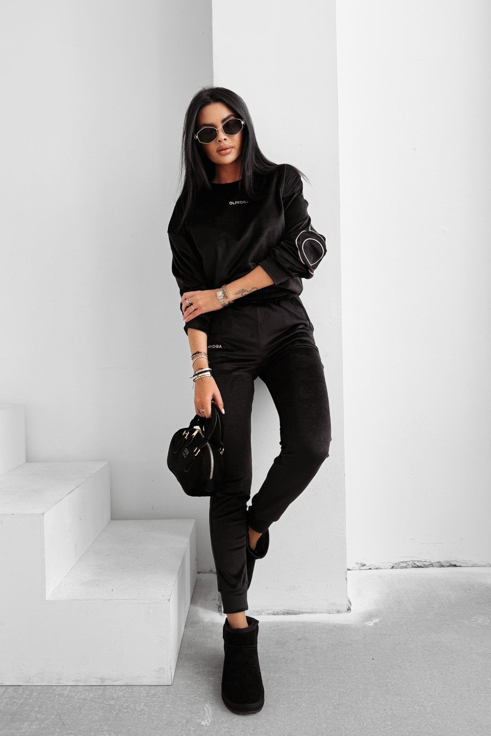 Olavoga Velvet Ash szett