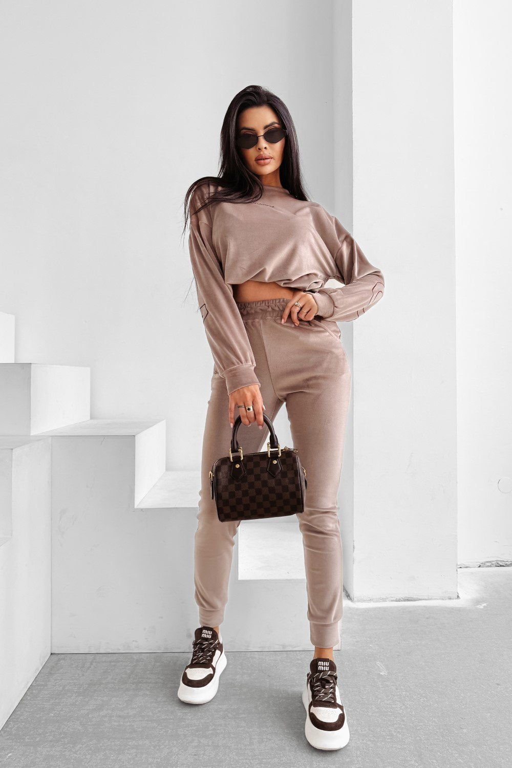 Olavoga Velvet Ash szett