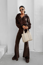 Olavoga Velvet Wood Set