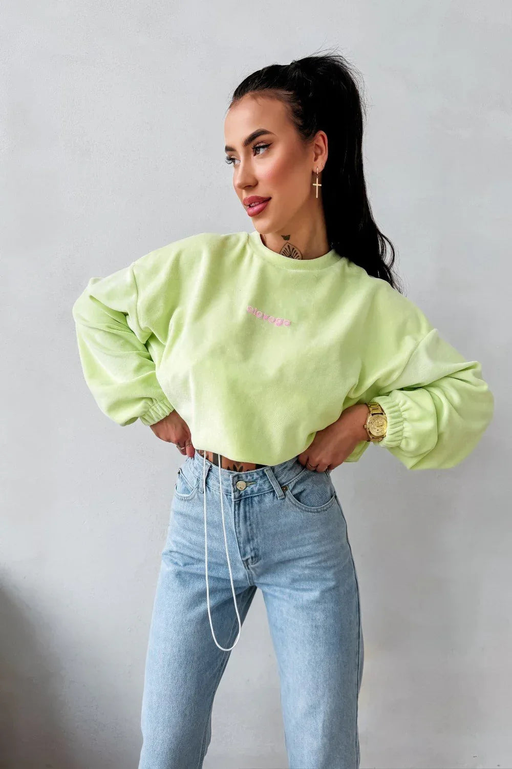 Olavoga Velvora Pullover