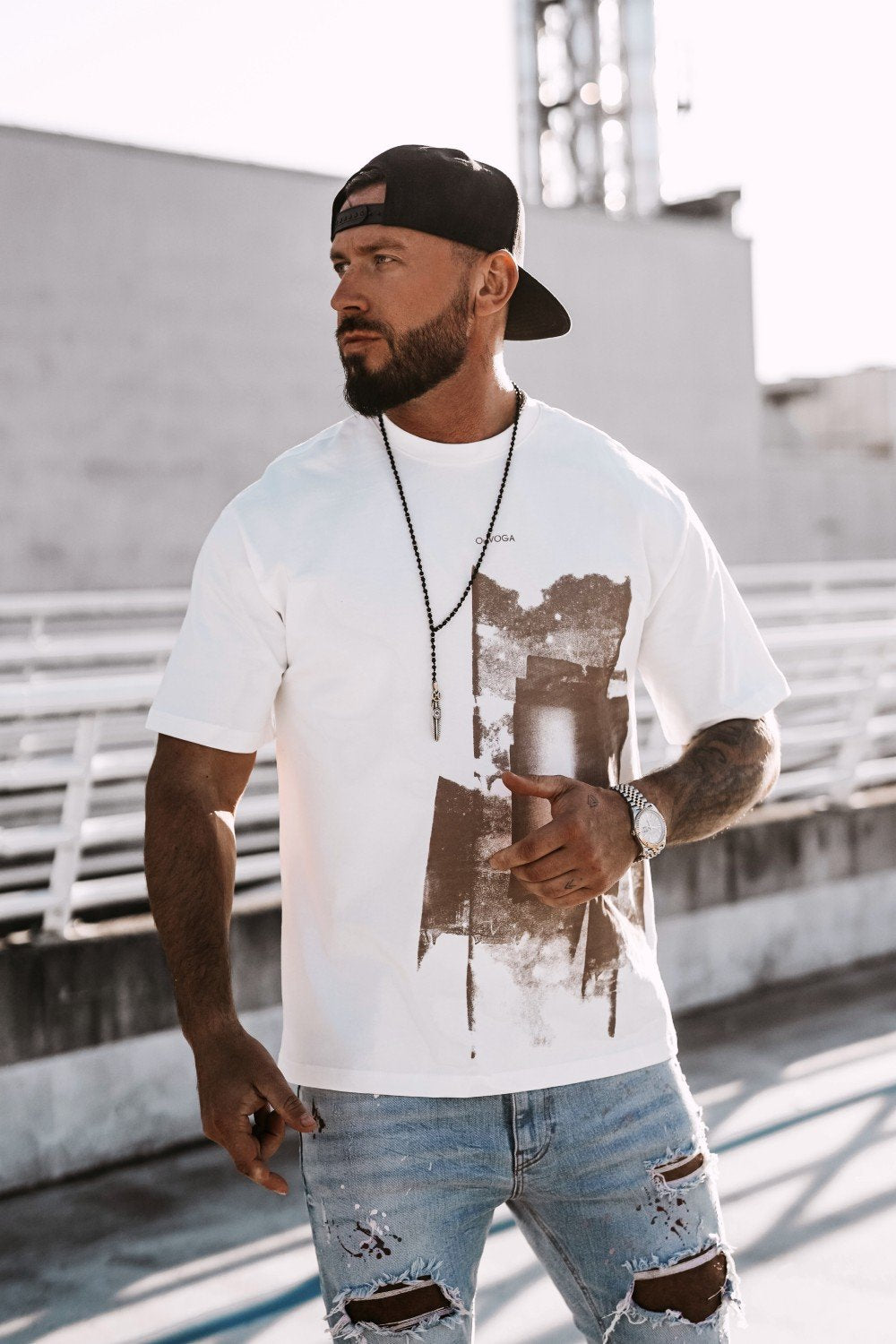 Olive green Vernice short sleeve t-shirt