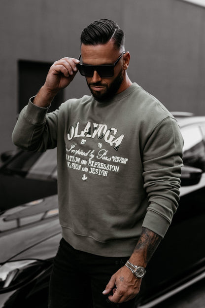 Olive VIROUS sweater