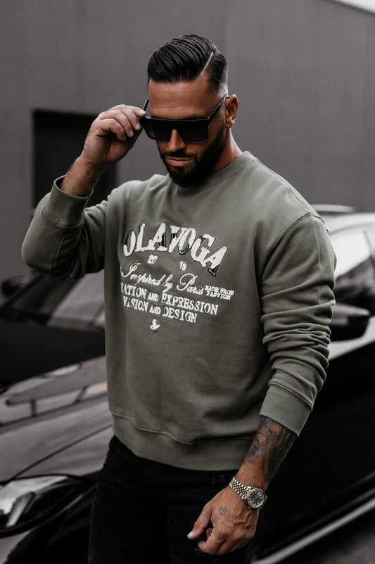 Olive VIROUS sweater