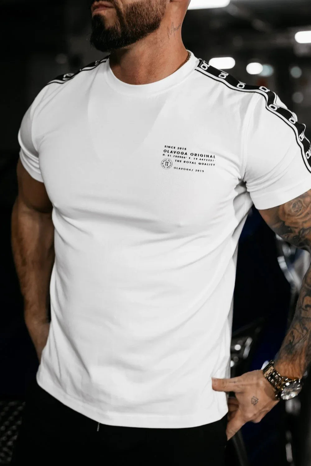 Olavoga – Kurzärmliges T-Shirt mit Draht