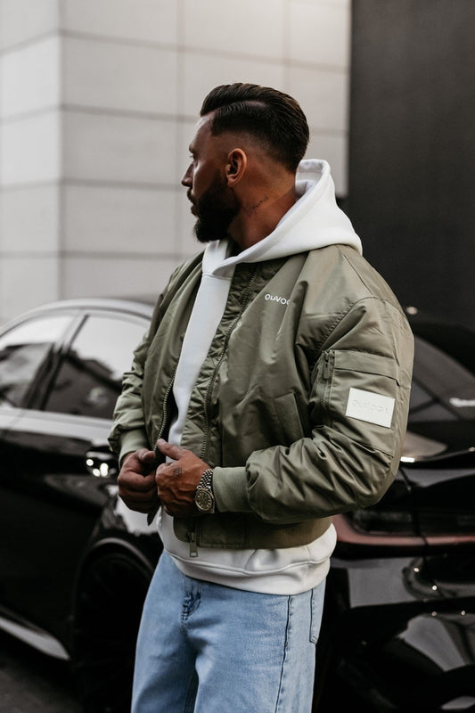 Olive WOOLY jacket